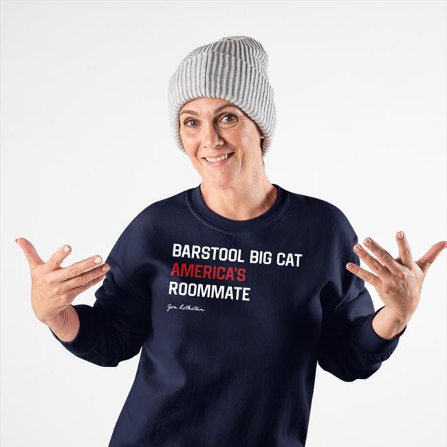 Barstool Big Cat America's Roommate Jon Rothstein T-Shirt College Hoops Today Shop