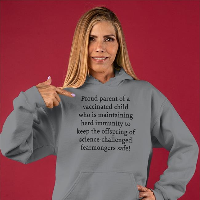 Boomer Core Merch Proud Parent Of A Vaccinated Child Who Is Maintaining Tee