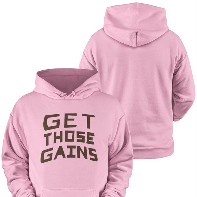 Wolfinwolfi Get Those Gains Long Sleeve Shirt