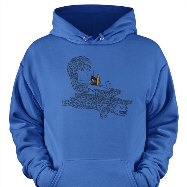 Bitcoinmagazine Merch The Big-Brain Magazine Reader Shirt