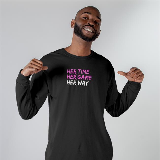Herway Magazine Her Time Her Game Her Way T-Shirt