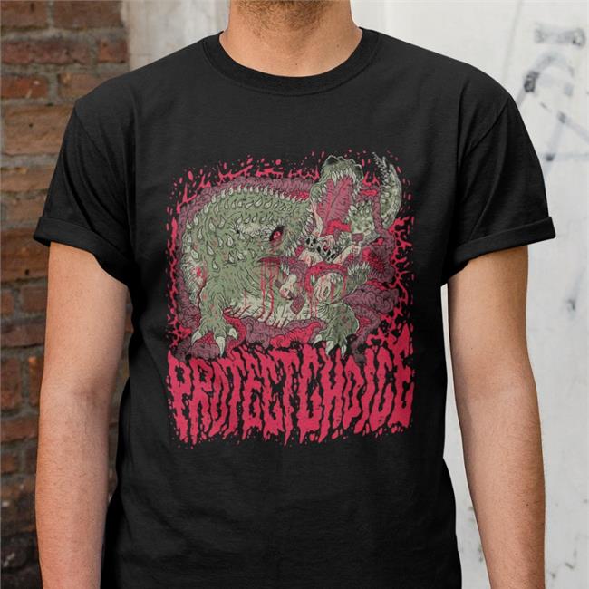 Gators Daily Merch Store Zombie Shark Protect Choice Tee Shirt