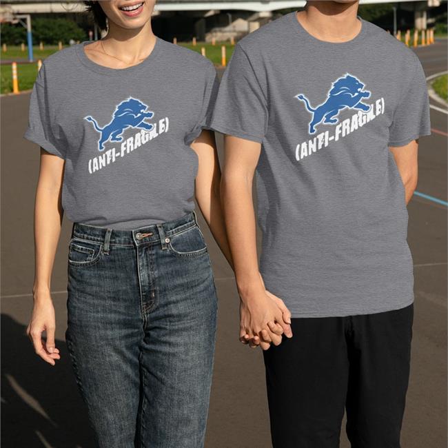 Anti Fragile T Shirt Detroit Lions Evan Fox