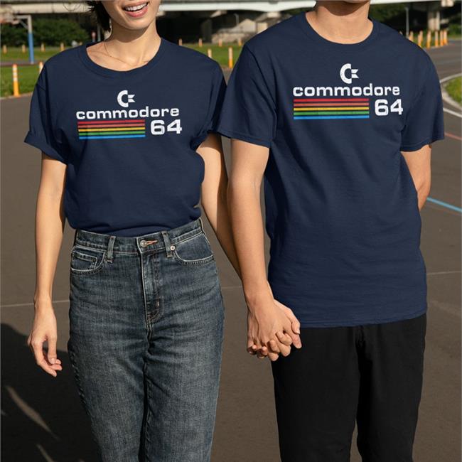Commodore 64 Long Sleeve Tee Super 70S Sports Store