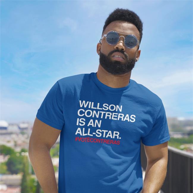 Willson Contreras Is An All Star Sweatshirt Obvious Shirts Chicago Cubs Vote Cubs