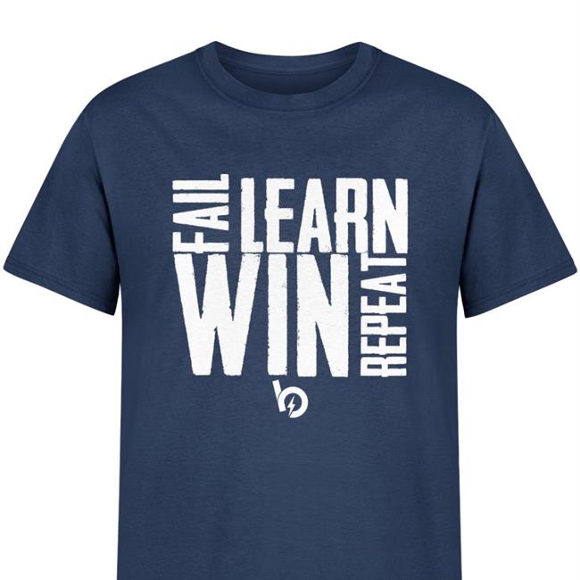 Fail Learn Win Repeat Hoodie Trevor Bauer Merch