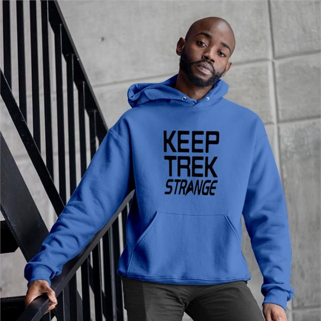 Keep Trek Strange Crewneck Sweatshirt Hero Within Merch