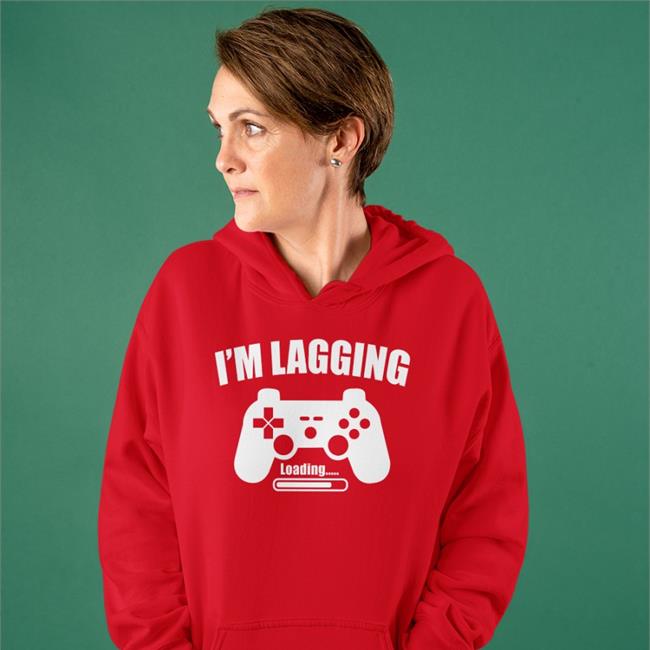 I'm Lagging Gamer Long Sleeve T Shirt Tthme Shop Merch Cartooncorgii