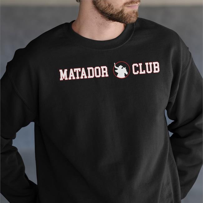 The Matador Club Logo T Shirts Texas Tech Red Raiders Football