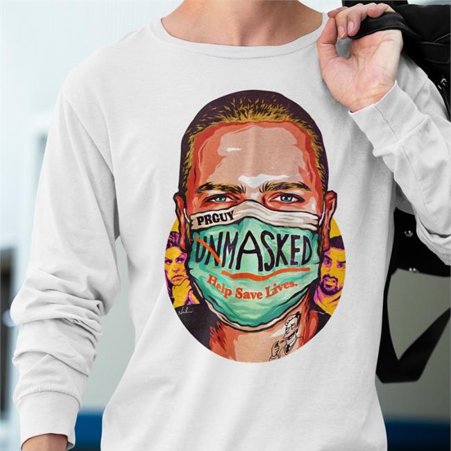 Prguy Masked Help Save Lives T Shirt White