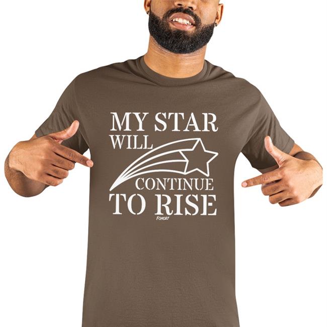 Neil Jacobs My Star Will Continue To Rise Bitcoin t shirt Fomo21 Merch