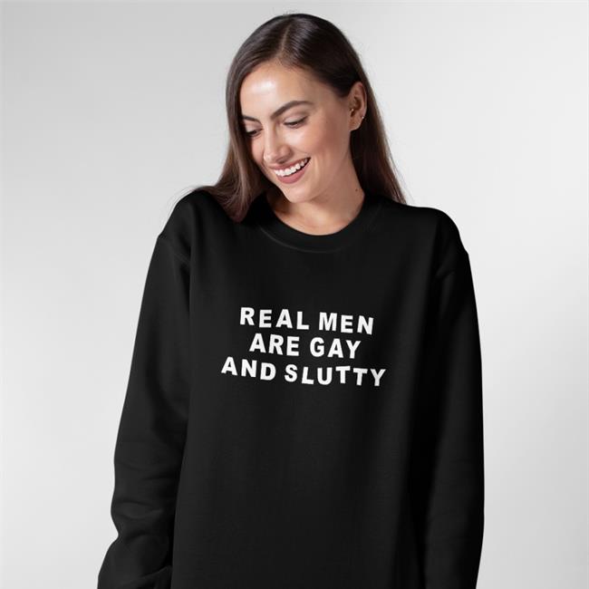 Real Men Are Gay Hoodie