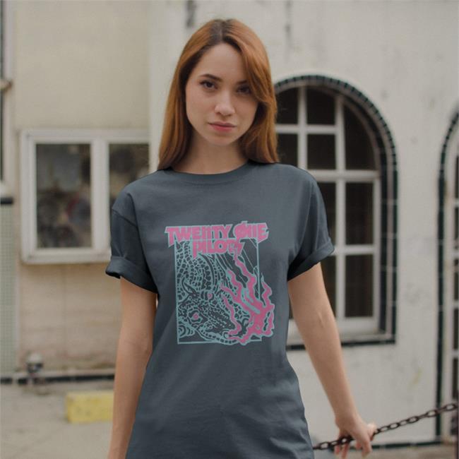 Trash Flames Band T Shirt Twentyonepilots Twenty One Pilots Merch