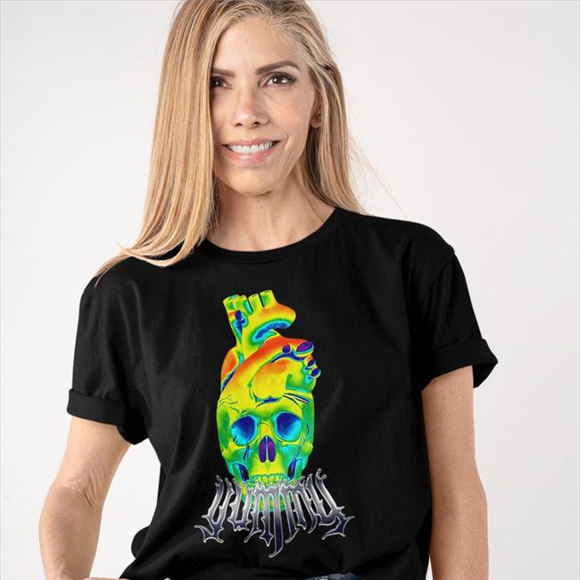 Tarayummy Merch Heatmap Black Tee Shirt Fanjoy
