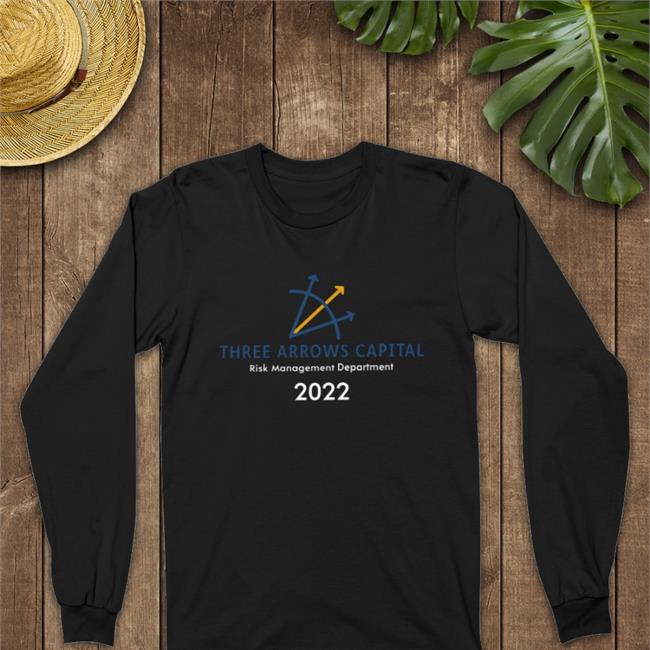 Three Arrows Capital Risk Management Department 2022 Shirt Black