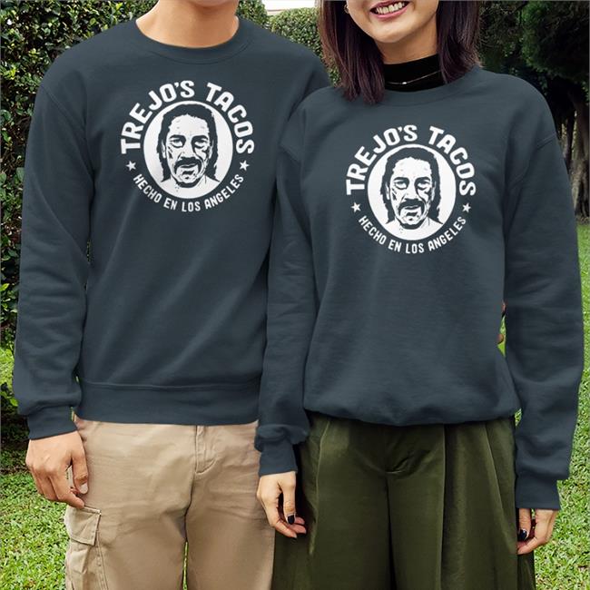 Trejos Store Trejo's Tacos Hecho En Los Angeles Tee Shirt Danny Trejo