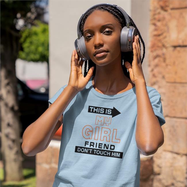 This Is My Girl Friend Don't Touch Him Sweatshirt Translated Shirts