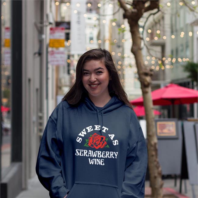 Chris Stapleton Merch Sweet As Strawberry Wine Hoodie