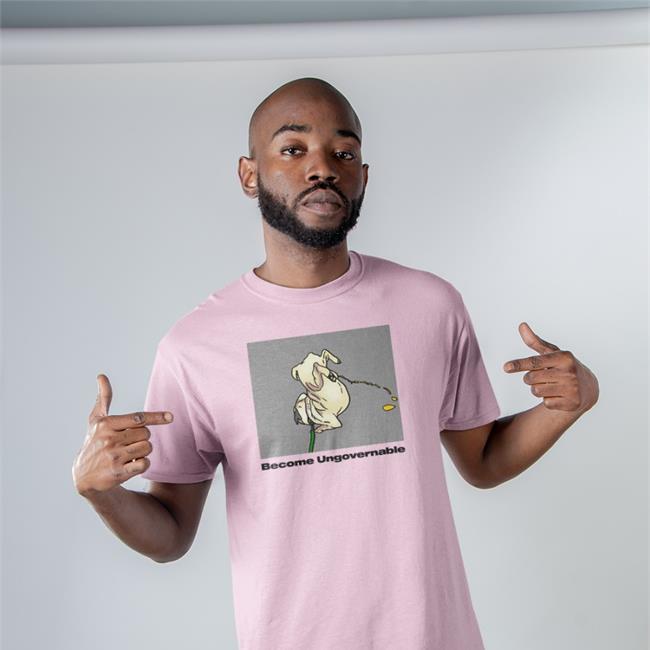 Become Ungovernable Dog Tee Shitheadsteve