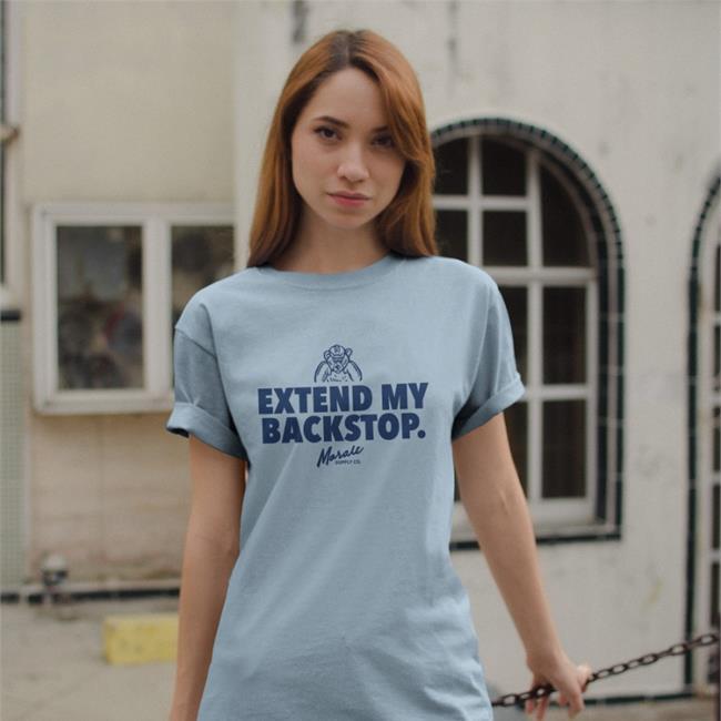 Extend My Backstop T Shirt Dom Moralesupplyco
