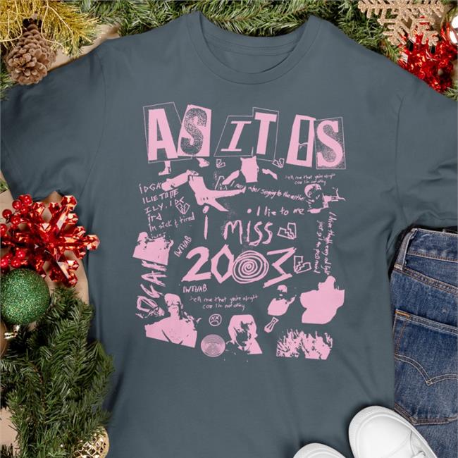 As It Is Merch I Miss 2003 Hoodies Xasxitxisx