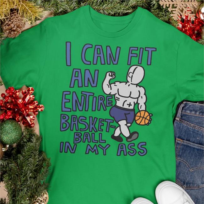 Bighomo Merch I Can Fit An Entire Basketball In My Ass Hooded Sweatshirt Cream Of Dog