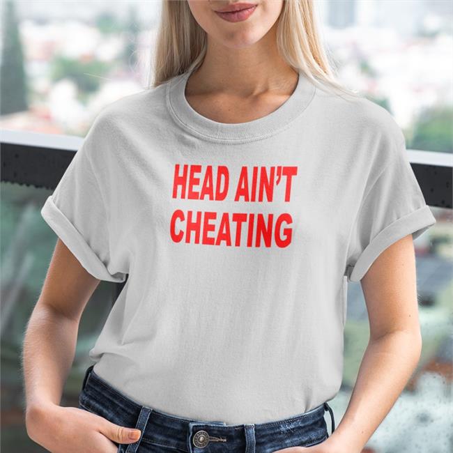 Head Ain't Cheating Shirt Black