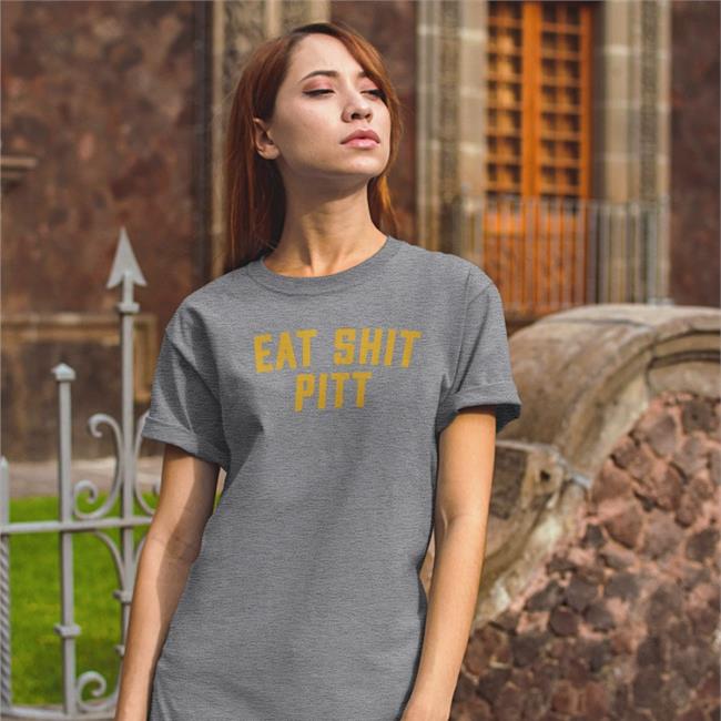 Eat Sht Pitt Tank Top Barstool Sports
