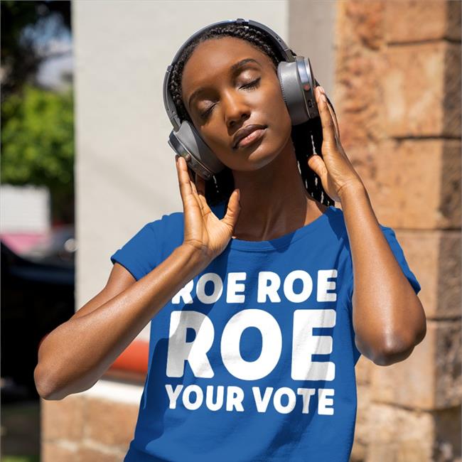 Roe Roe Roe Your Vote Long Sleeve T Shirt CooknColorado