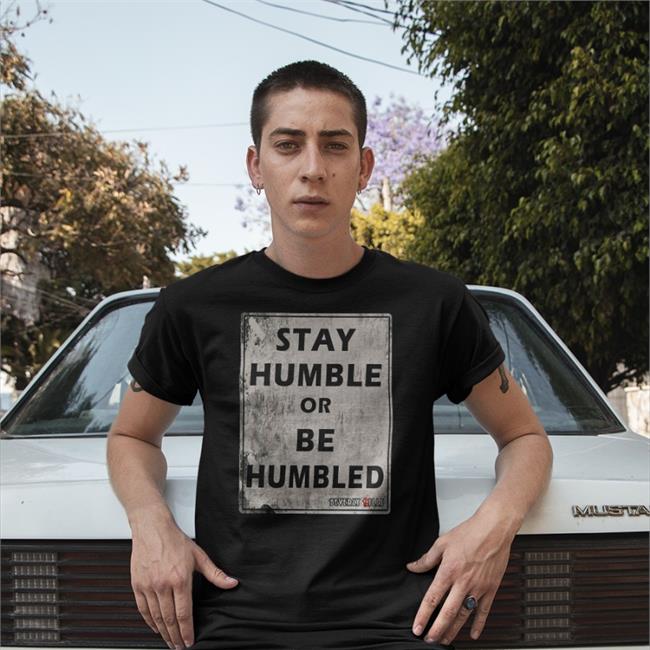 Johnny Depp Stay Humble Or Be Humbled Crewneck Sweatshirt Dark Selene Beverly Kills Merch