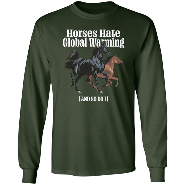 Caucasian James Merch Horse Hate Global Warming Shirt Caucasian James Merch Horse Hate Global Warming Shirt