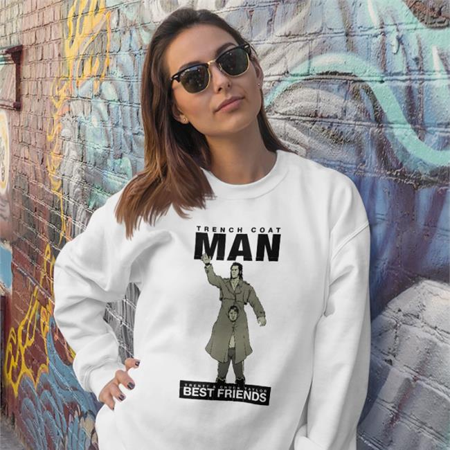 Pro Wrestling Tees Merch Trench Coat Man Trent Chuck Taylor Best Friends Shirt Trentylocks