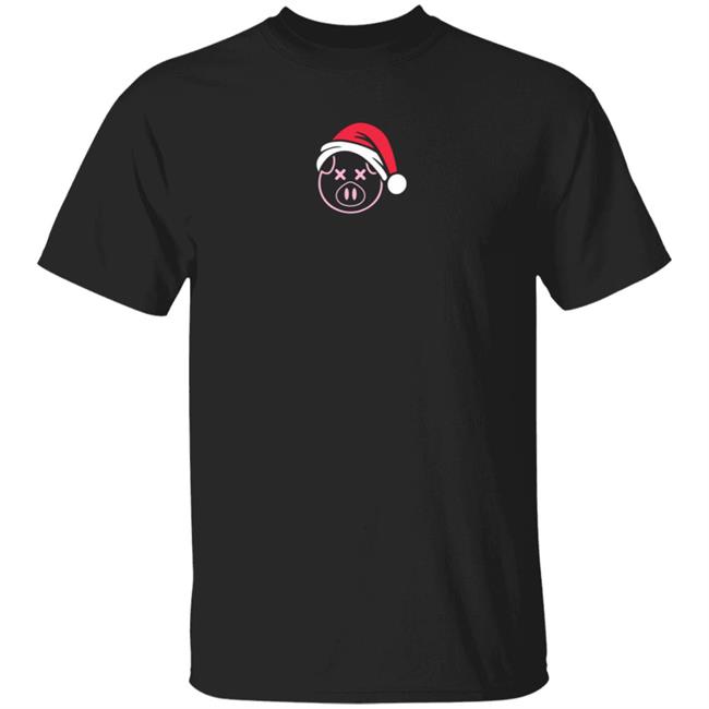 Shane Dawson Merch Limited Edition Santa Pig Tee Shirt