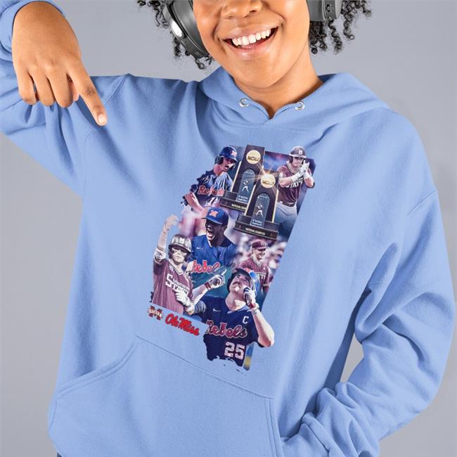 The State Of College Baseball Ole Miss Shirts