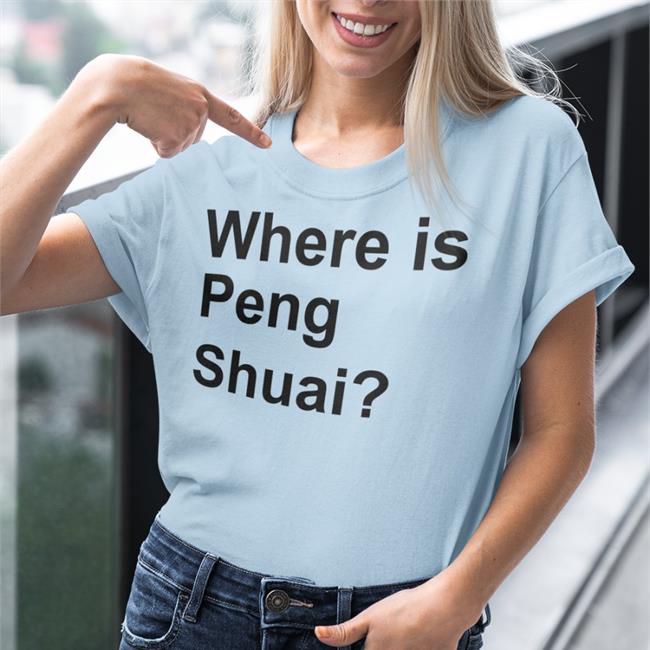 Where Is Peng Shuai Shirt Ashleigh Barty and Danielle Collins