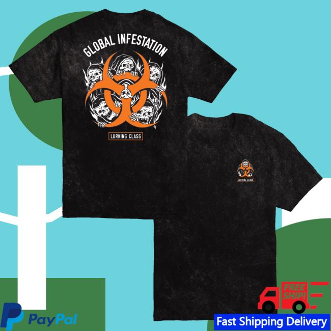 Lurking Class Clothing Global Infestation Infest Shirt New Washed Black LurkingClass