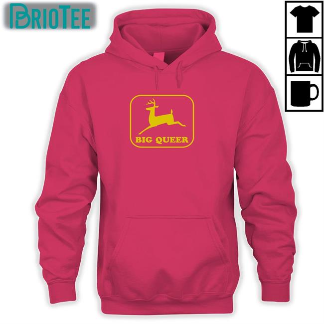 3Rd Class Merch Big Queer Hooded Sweatshirt 3Rdclass