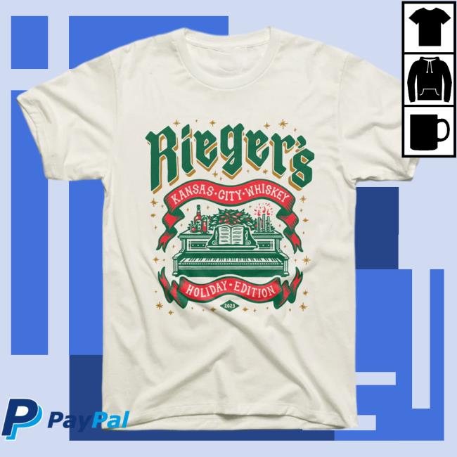 Official Breweries & Spirits 2023 J. Rieger & Co. Holiday Tshirt