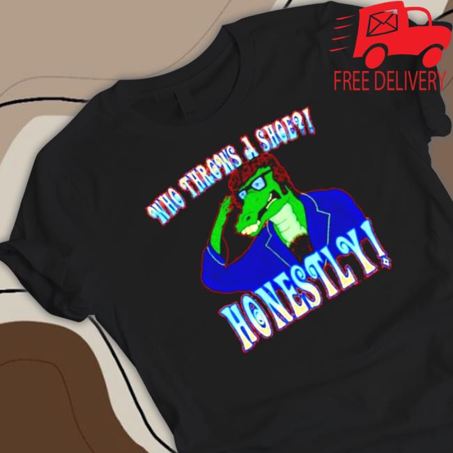 Who throws a shoe honestly Florida Gators Tee