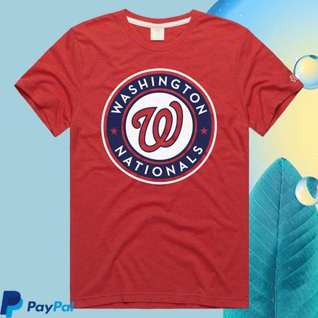 Homage Washington Nationals Red 2011 Short Sleeve Fashion Tees | Rally House Official Merch Store – Buy Official MLB T Shirt