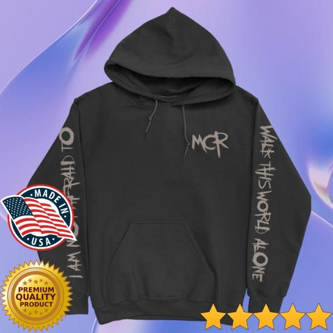 My Chemical Romance Walk This World Alone Pullover Hoodie Mcr Tour Merch