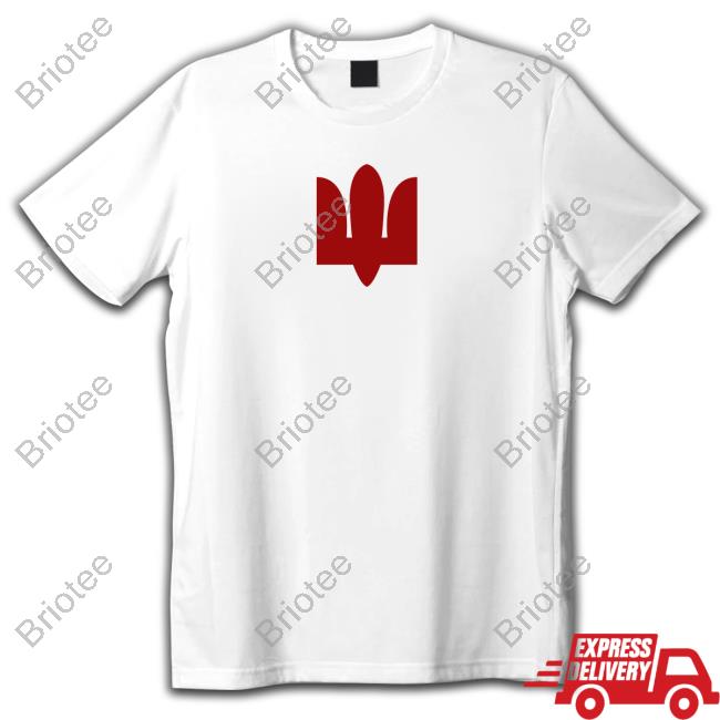 White Red Tryzub Sweatshirt