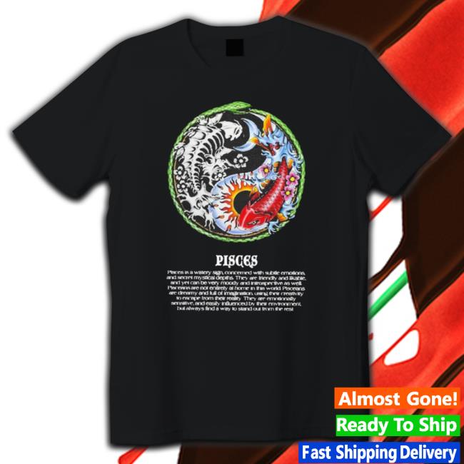 Official Marcos Alvarado Pisces Is A Watery Sign Tee Shirt
