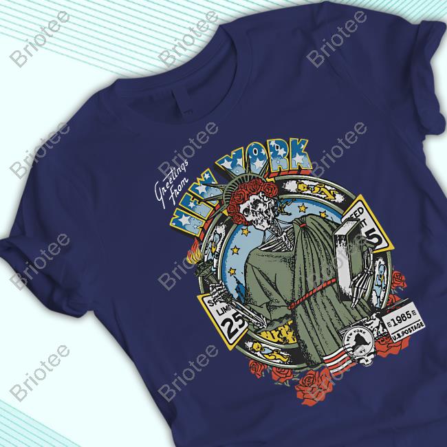 Greetings From New York United States Of Dead T-Shirt