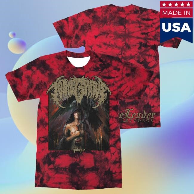 Official To The Grave Merch To The Grave "Epilogue Red Crystal" Attractive Shirt