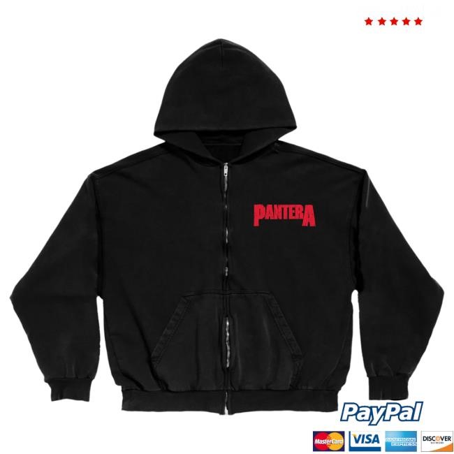 Official Panter 2025 Zip Up Hoodie