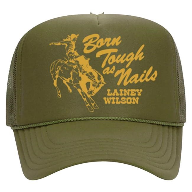 Official Lainey Wilson Merch Store Lainey Wilson Born Tough Hat Lainey Wilson Clothing Shop LaineyWilson