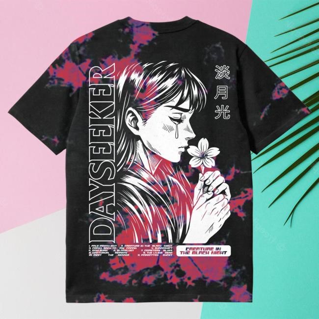 Official Dayseeker Merch Store Dayseeker Teardrop Marble Dye Shirts