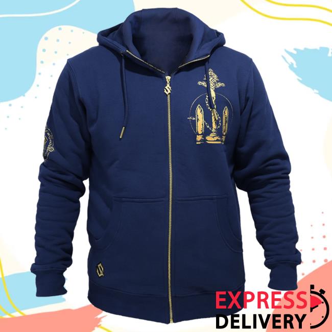 Official Sabaton Merch Store Sabaton Dreadnought Zip Hoody Sabaton Shop