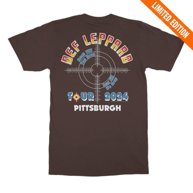 Pittsburgh, PA 2024 Tour Shirt - Def Leppard Official Store